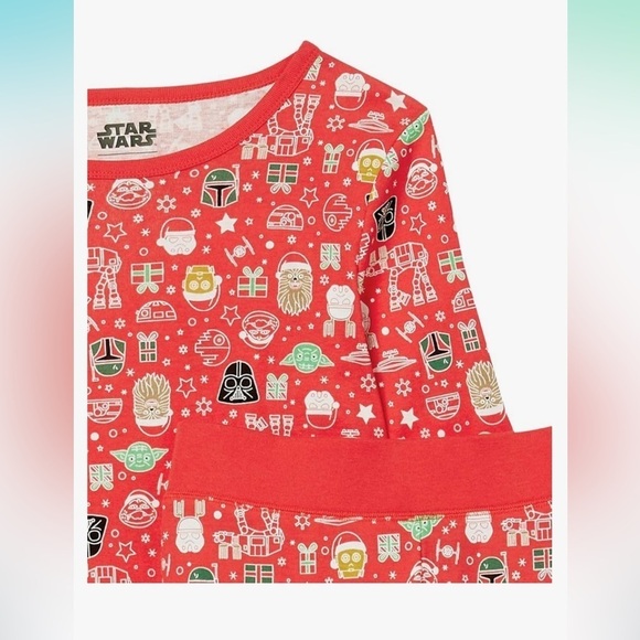 NWT XXL 2 piece woman’s pajama set  Star Wars Christmas - Picture 5 of 9